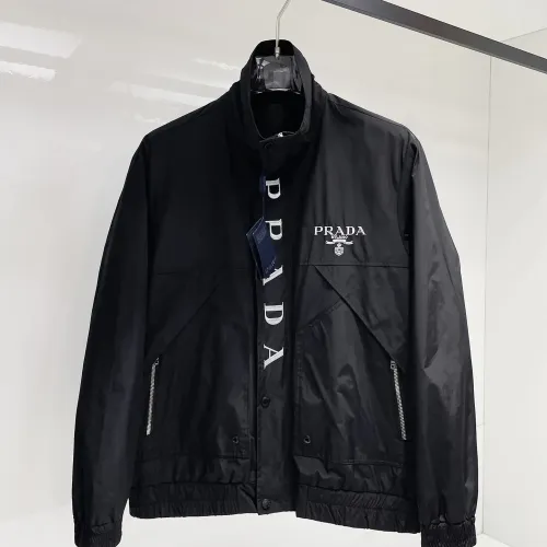 Wholesale Prada Jackets Long Sleeved For Men #1470328 $102.00 USD, Wholesale Quality Replica Prada Jackets