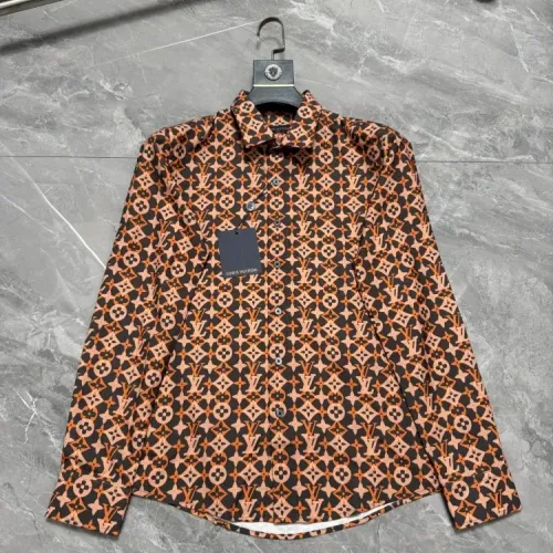 Wholesale Louis Vuitton LV Shirts Long Sleeved For Men #1470329 $64.00 USD, Wholesale Quality Replica Louis Vuitton LV Shirts