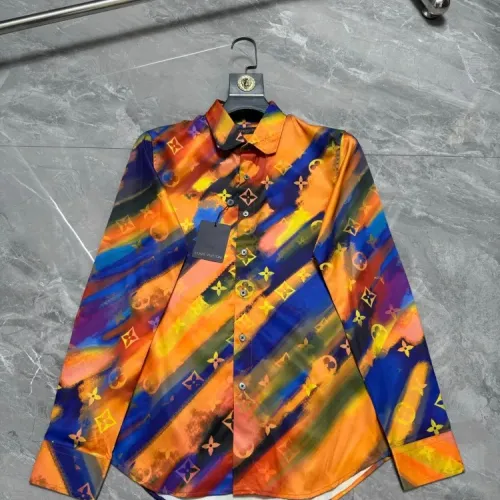 Wholesale Louis Vuitton LV Shirts Long Sleeved For Men #1470330 $64.00 USD, Wholesale Quality Replica Louis Vuitton LV Shirts