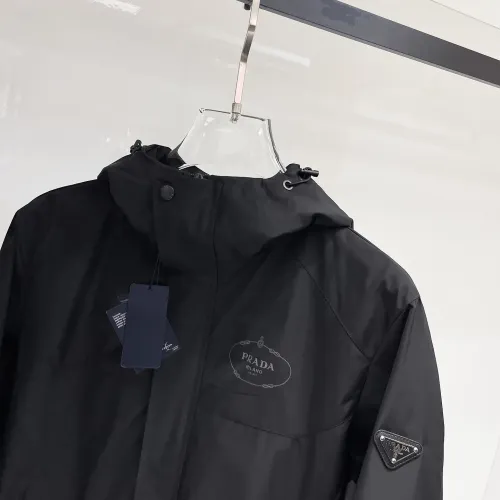 Replica Prada Jackets Long Sleeved For Men #1470334 $102.00 USD for Wholesale
