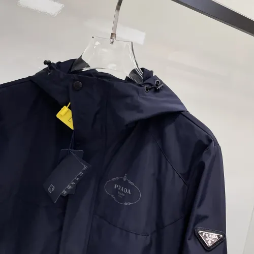 Replica Prada Jackets Long Sleeved For Men #1470335 $102.00 USD for Wholesale