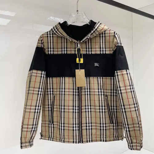 Wholesale Burberry Jackets Long Sleeved For Men #1470337 $102.00 USD, Wholesale Quality Replica Burberry Jackets