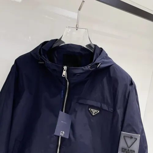 Replica Prada Jackets Long Sleeved For Men #1470340 $102.00 USD for Wholesale