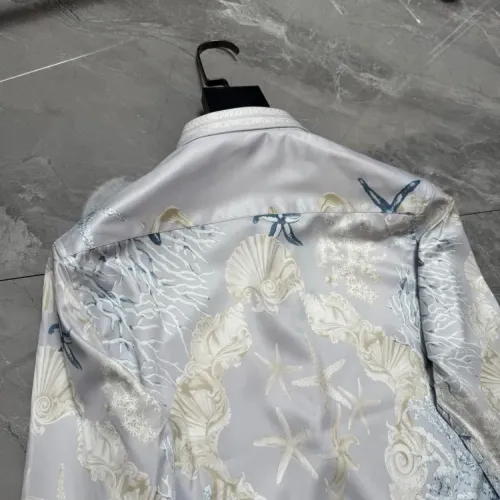 Replica Versace Shirts Long Sleeved For Men #1470345 $64.00 USD for Wholesale