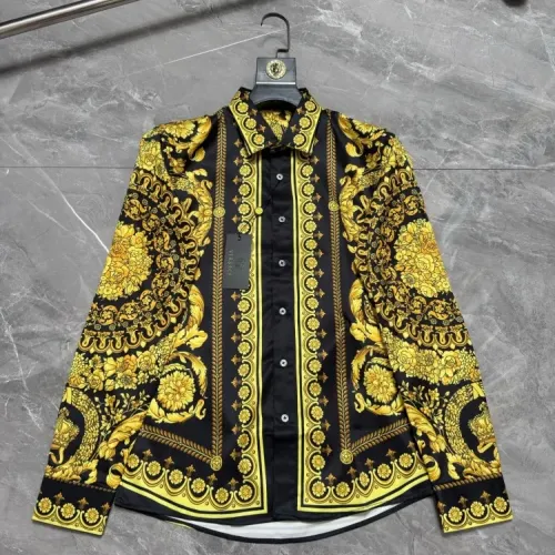 Wholesale Versace Shirts Long Sleeved For Men #1470346 $64.00 USD, Wholesale Quality Replica Versace Shirts
