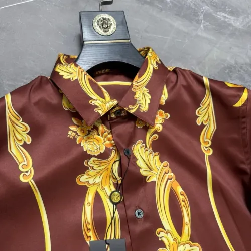 Replica Versace Shirts Long Sleeved For Men #1470351 $64.00 USD for Wholesale