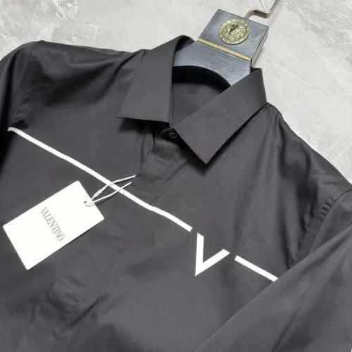 Replica Valentino Shirts Long Sleeved For Men #1470354 $72.00 USD for Wholesale