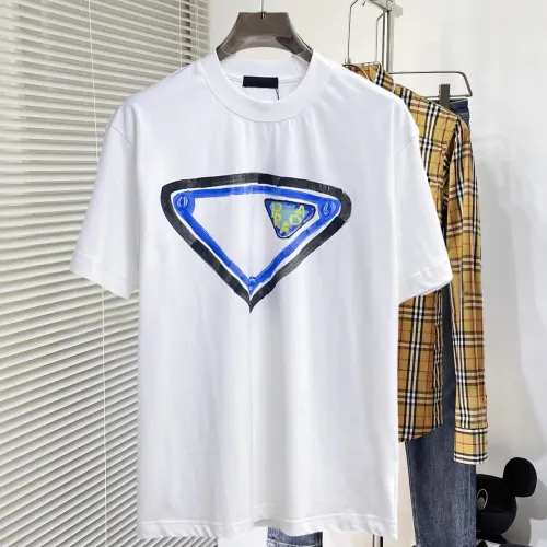 Wholesale Prada T-Shirts Short Sleeved For Unisex #1470358 $60.00 USD, Wholesale Quality Replica Prada T-Shirts