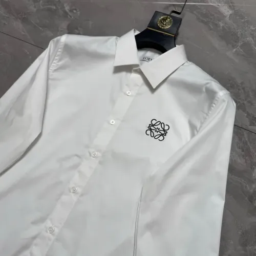 Replica LOEWE Shirts Long Sleeved For Men #1470362 $72.00 USD for Wholesale