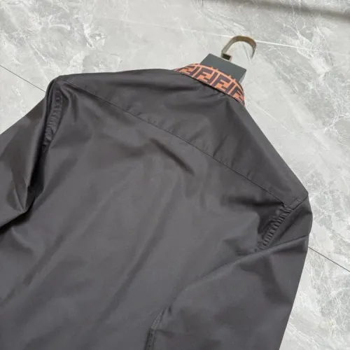 Replica Fendi Shirts Long Sleeved For Men #1470381 $72.00 USD for Wholesale