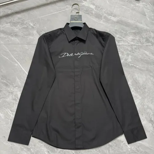 Wholesale Dolce &amp; Gabbana D&amp;G Shirts Long Sleeved For Men #1470384 $72.00 USD, Wholesale Quality Replica Dolce &amp; Gabbana D&amp;G Shirts