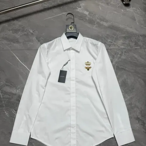 Wholesale Dolce &amp; Gabbana D&amp;G Shirts Long Sleeved For Men #1470385 $72.00 USD, Wholesale Quality Replica Dolce &amp; Gabbana D&amp;G Shirts
