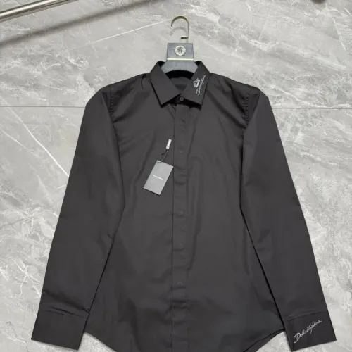 Wholesale Dolce &amp; Gabbana D&amp;G Shirts Long Sleeved For Men #1470386 $72.00 USD, Wholesale Quality Replica Dolce &amp; Gabbana D&amp;G Shirts