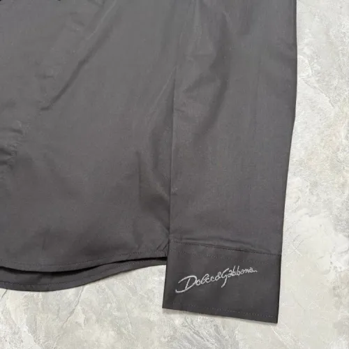 Replica Dolce & Gabbana D&G Shirts Long Sleeved For Men #1470386 $72.00 USD for Wholesale