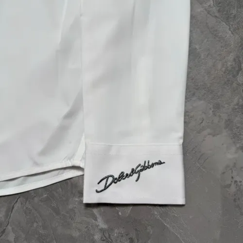 Replica Dolce & Gabbana D&G Shirts Long Sleeved For Men #1470387 $72.00 USD for Wholesale