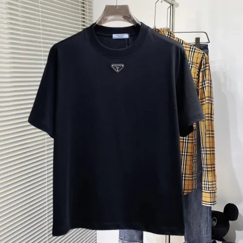 Wholesale Prada T-Shirts Short Sleeved For Men #1470388 $60.00 USD, Wholesale Quality Replica Prada T-Shirts