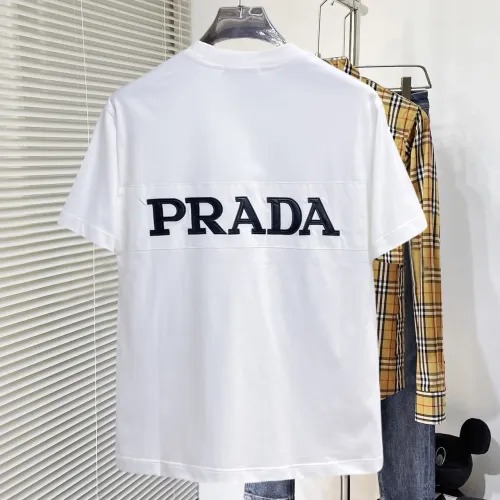 Wholesale Prada T-Shirts Short Sleeved For Men #1470390 $60.00 USD, Wholesale Quality Replica Prada T-Shirts