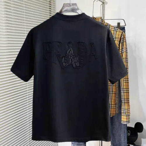 Wholesale Prada T-Shirts Short Sleeved For Men #1470396 $60.00 USD, Wholesale Quality Replica Prada T-Shirts