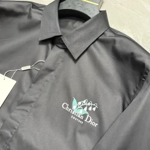 Replica Christian Dior Shirts Long Sleeved For Men #1470397 $72.00 USD for Wholesale