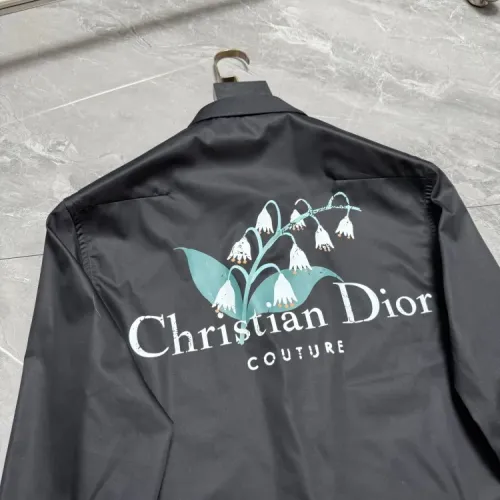 Replica Christian Dior Shirts Long Sleeved For Men #1470397 $72.00 USD for Wholesale