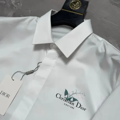 Replica Christian Dior Shirts Long Sleeved For Men #1470398 $72.00 USD for Wholesale