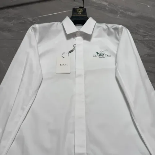 Replica Christian Dior Shirts Long Sleeved For Men #1470398 $72.00 USD for Wholesale