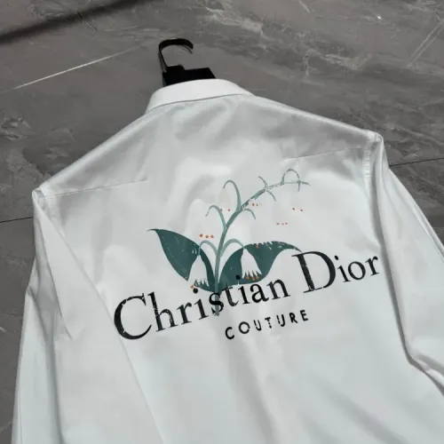 Replica Christian Dior Shirts Long Sleeved For Men #1470398 $72.00 USD for Wholesale