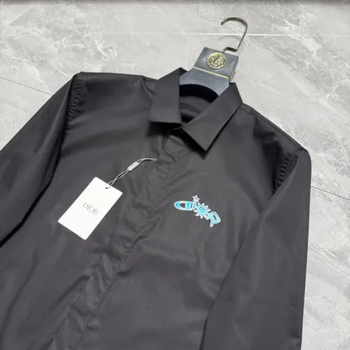 Replica Christian Dior Shirts Long Sleeved For Men #1470401 $72.00 USD for Wholesale