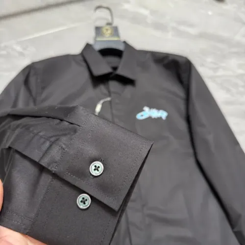 Replica Christian Dior Shirts Long Sleeved For Men #1470401 $72.00 USD for Wholesale
