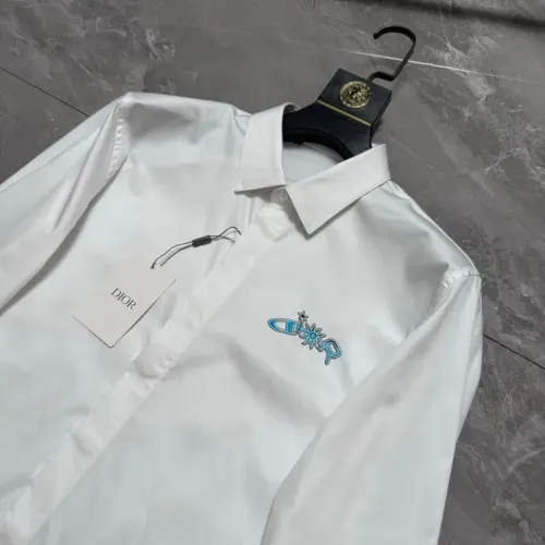 Replica Christian Dior Shirts Long Sleeved For Men #1470402 $72.00 USD for Wholesale