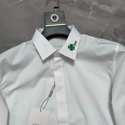 Replica Christian Dior Shirts Long Sleeved For Men #1470403 $72.00 USD for Wholesale