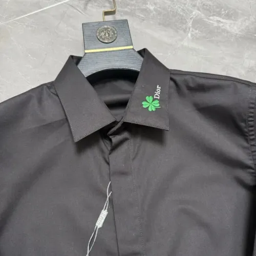 Replica Christian Dior Shirts Long Sleeved For Men #1470404 $72.00 USD for Wholesale