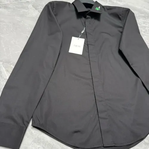 Replica Christian Dior Shirts Long Sleeved For Men #1470404 $72.00 USD for Wholesale