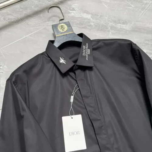 Replica Christian Dior Shirts Long Sleeved For Men #1470407 $72.00 USD for Wholesale
