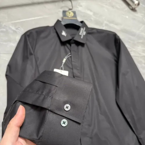 Replica Christian Dior Shirts Long Sleeved For Men #1470407 $72.00 USD for Wholesale