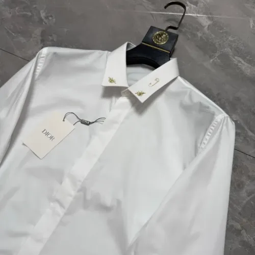 Replica Christian Dior Shirts Long Sleeved For Men #1470415 $72.00 USD for Wholesale