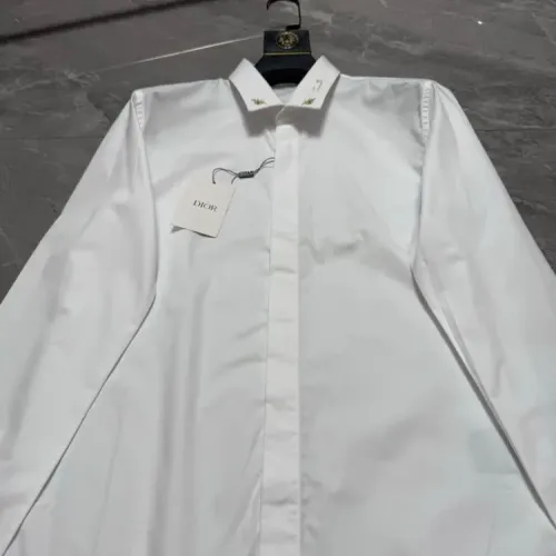 Replica Christian Dior Shirts Long Sleeved For Men #1470415 $72.00 USD for Wholesale