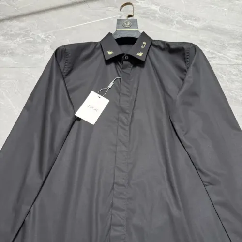 Replica Christian Dior Shirts Long Sleeved For Men #1470416 $72.00 USD for Wholesale