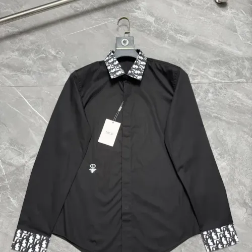 Wholesale Christian Dior Shirts Long Sleeved For Men #1470420 $72.00 USD, Wholesale Quality Replica Christian Dior Shirts