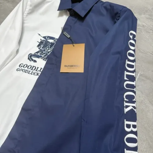 Replica Burberry Shirts Long Sleeved For Men #1470421 $72.00 USD for Wholesale