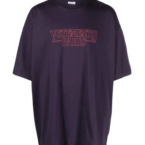 Wholesale VETEMENTS T-Shirts Short Sleeved For Unisex #1470449 $36.00 USD, Wholesale Quality Replica VETEMENTS T-Shirts