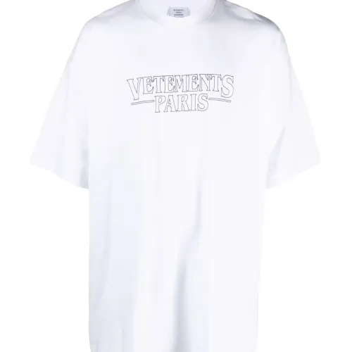Wholesale VETEMENTS T-Shirts Short Sleeved For Unisex #1470451 $36.00 USD, Wholesale Quality Replica VETEMENTS T-Shirts