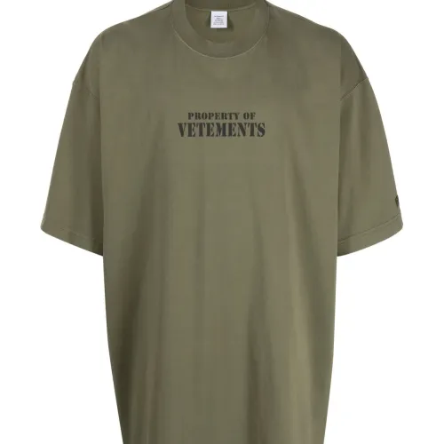 Wholesale VETEMENTS T-Shirts Short Sleeved For Unisex #1470455 $36.00 USD, Wholesale Quality Replica VETEMENTS T-Shirts