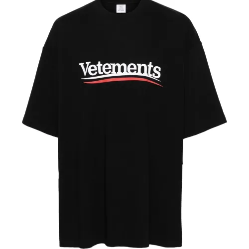 Wholesale VETEMENTS T-Shirts Short Sleeved For Unisex #1470467 $36.00 USD, Wholesale Quality Replica VETEMENTS T-Shirts
