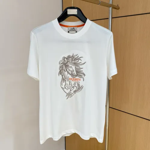 Wholesale Hermes T-Shirts Short Sleeved For Men #1470486 $60.00 USD, Wholesale Quality Replica Hermes T-Shirts
