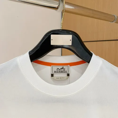Replica Hermes T-Shirts Short Sleeved For Men #1470486 $60.00 USD for Wholesale