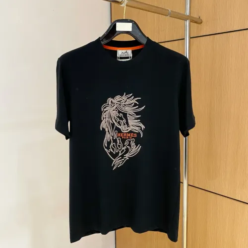 Wholesale Hermes T-Shirts Short Sleeved For Men #1470487 $60.00 USD, Wholesale Quality Replica Hermes T-Shirts