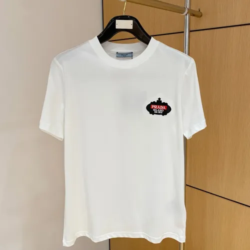 Wholesale Prada T-Shirts Short Sleeved For Men #1470499 $60.00 USD, Wholesale Quality Replica Prada T-Shirts
