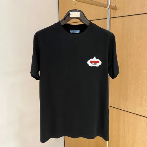 Wholesale Prada T-Shirts Short Sleeved For Men #1470500 $60.00 USD, Wholesale Quality Replica Prada T-Shirts