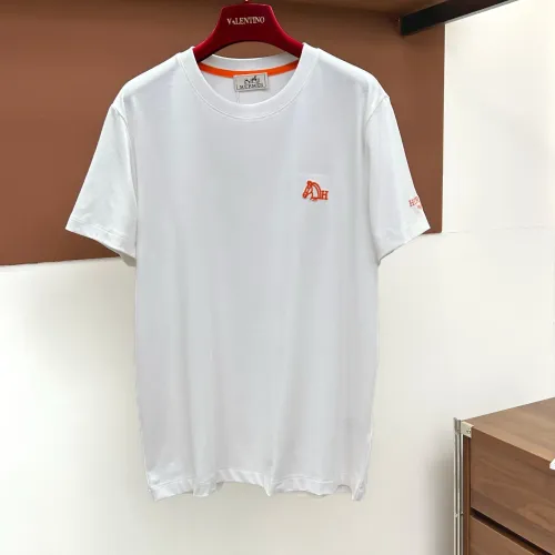 Wholesale Hermes T-Shirts Short Sleeved For Men #1470537 $60.00 USD, Wholesale Quality Replica Hermes T-Shirts